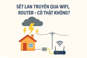 Sét Lan Truyền Qua Wifi, Router – Có Thật Không? Sự Thật Gây Sốc 13 sét lan truyền qua WiFi có thật không
