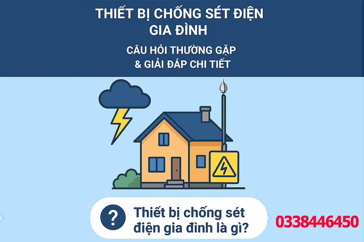 Chống sét gia đình là gì: Câu Hỏi Thường Gặp & Giải Đáp Chi Tiết 1 Chống sét gia đình là gì