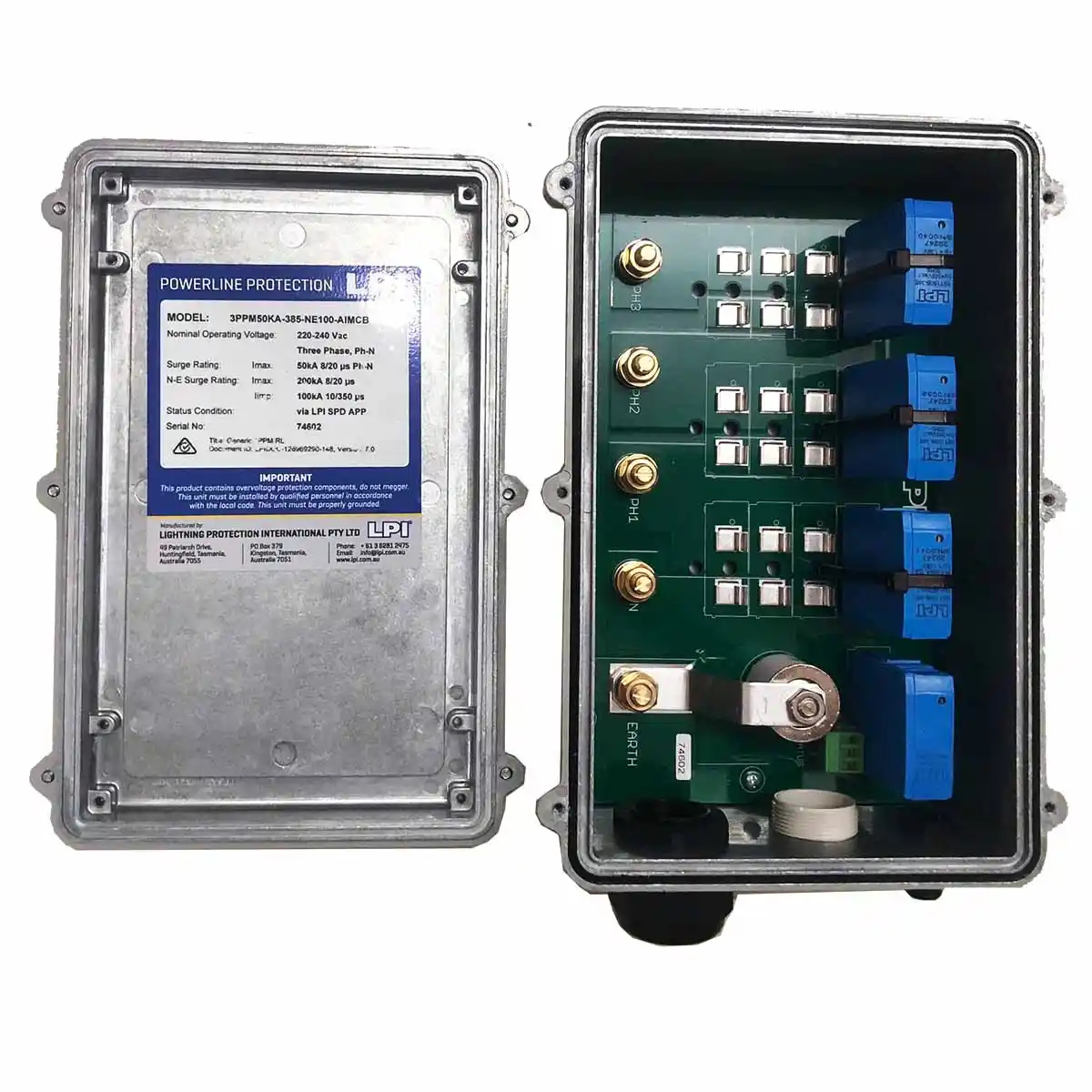 Thiết Bị Cắt Sét Lan Truyền LPI Chính Hãng – Hướng Dẫn Chọn Đúng Chuẩn 2026 3 3ppm50kA