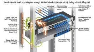 Chống Sét Switch PoE