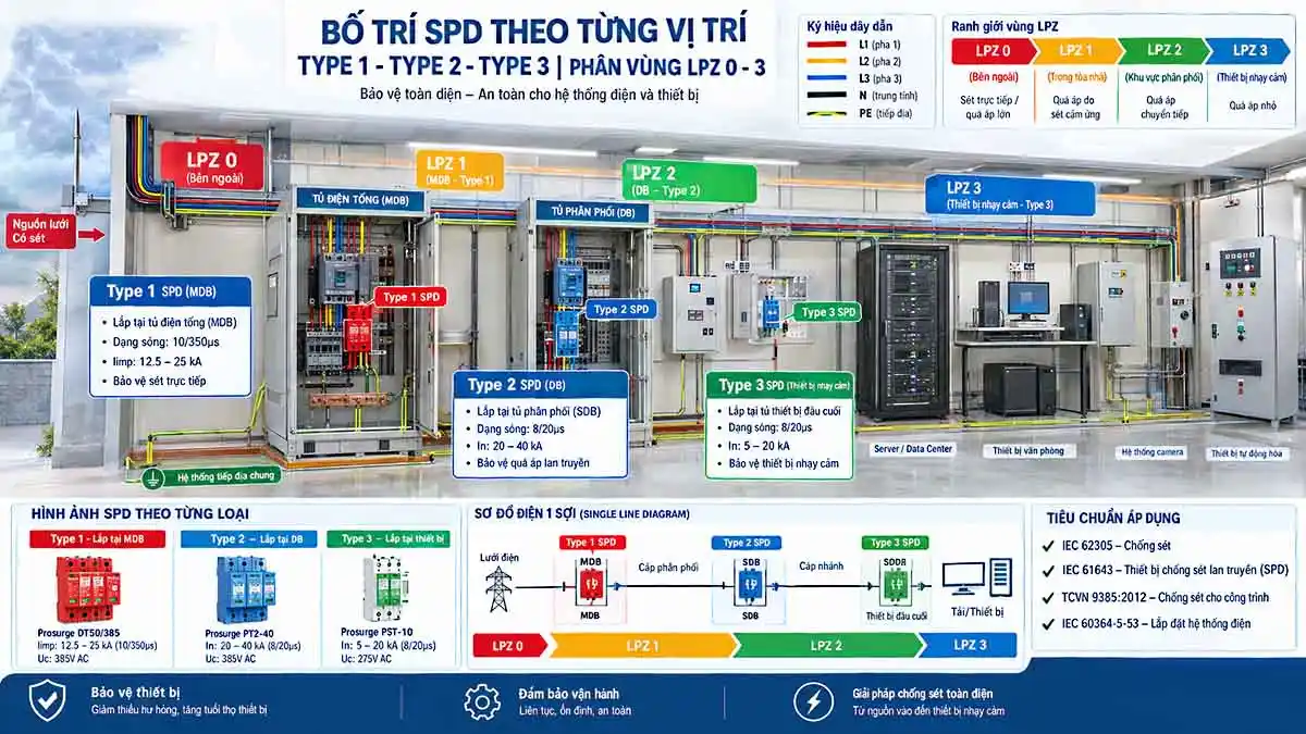 Bo tri SPD theo Type 1 Type 2 Type 3